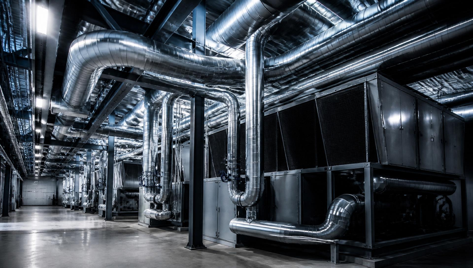 Installation industrielle CVC haute précision Pariclima